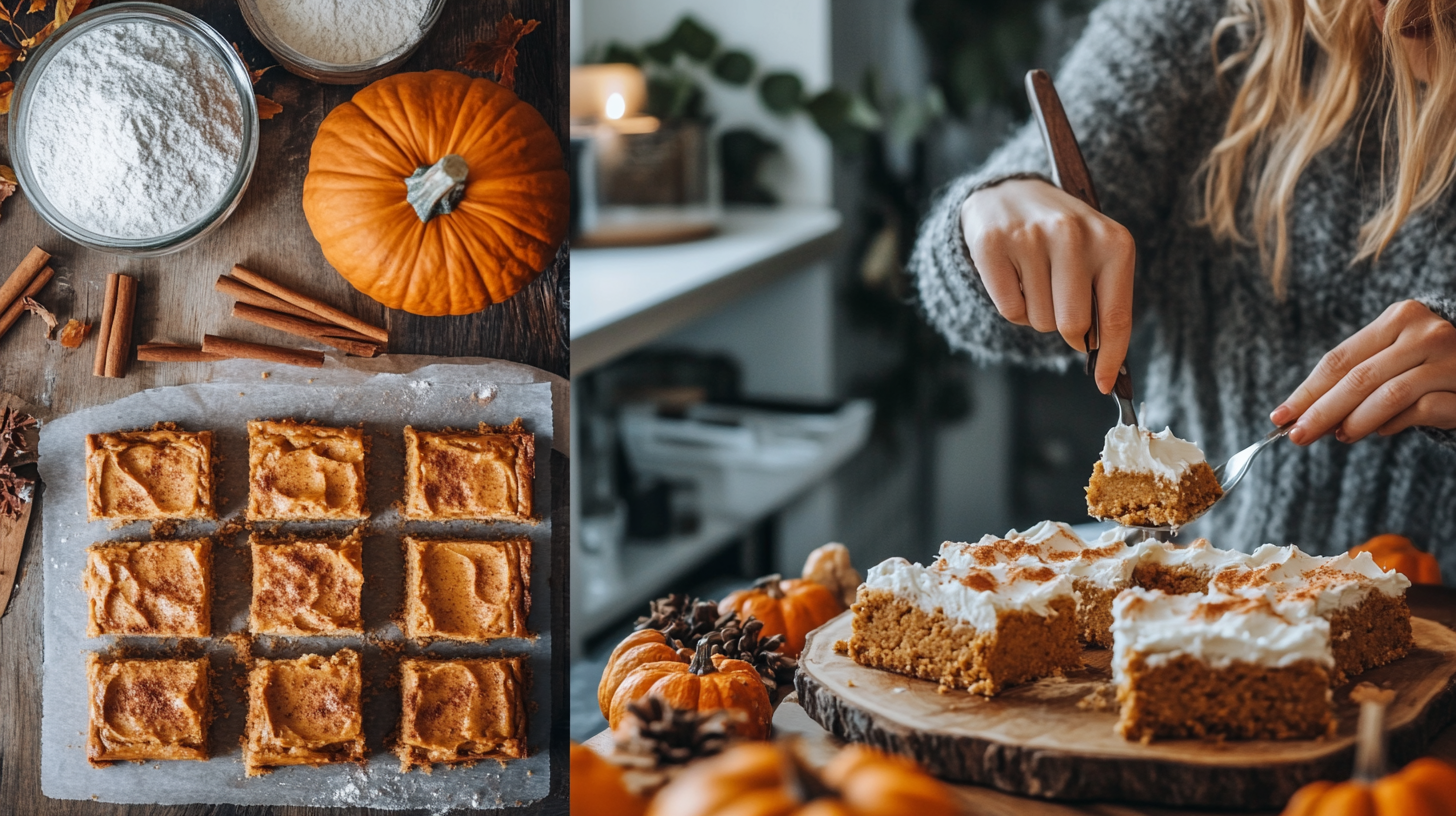 Pumpkin Bars