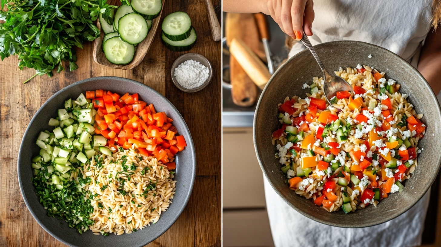 Orzo Pasta Salad