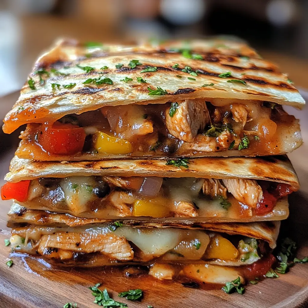 BBQ Chicken Quesadilla