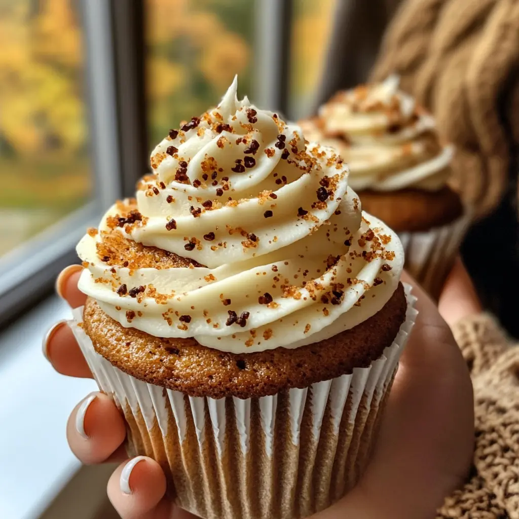 Making the Pumpkin Spice Latte Frosting