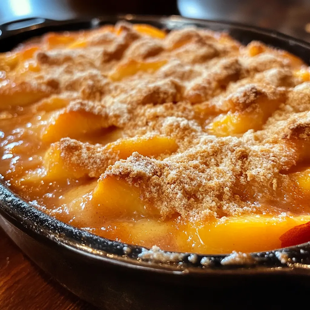 Step-by-Step Recipe for Homemade Peach Cobbler