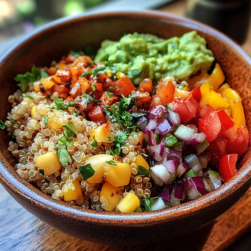 Rainbow Quinoa Power Bowl