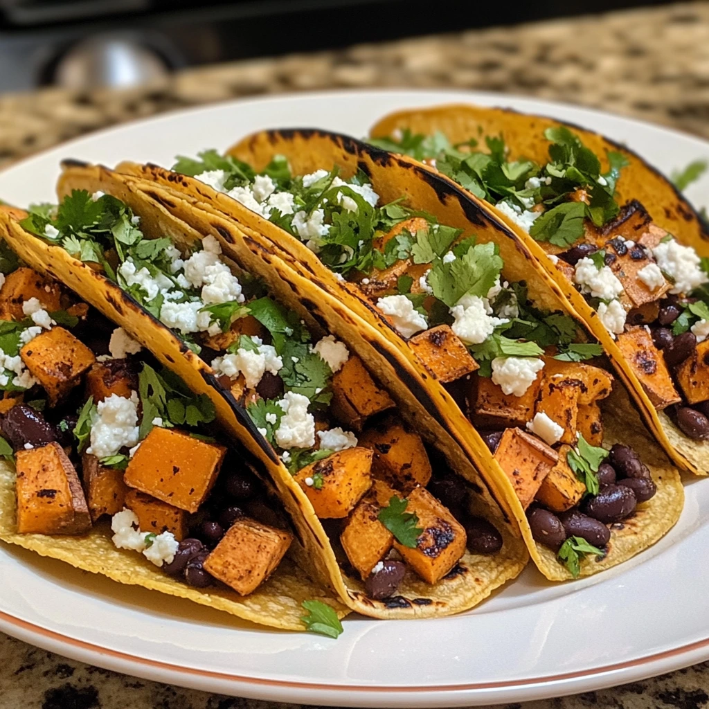 Sweet Potato and Black Bean Tacos