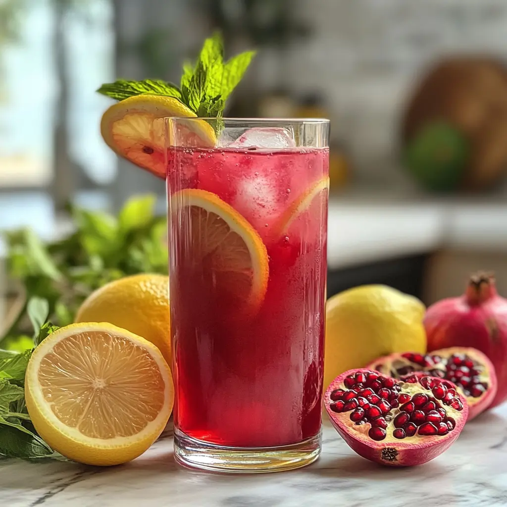 The Health Benefits of Pomegranate Lemonade