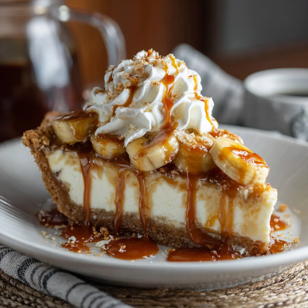 Step-by-Step Banana Foster Pie