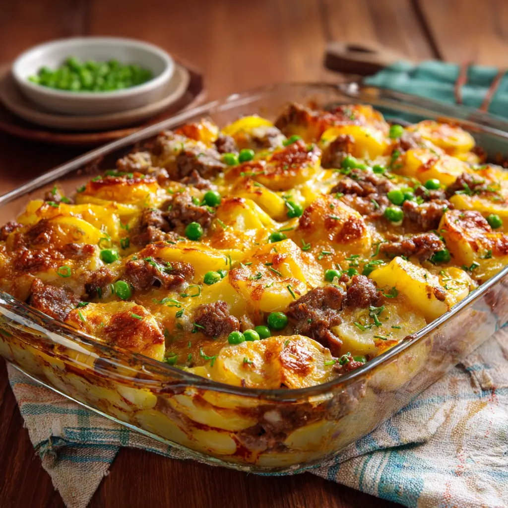 Beef and Potato Casserole