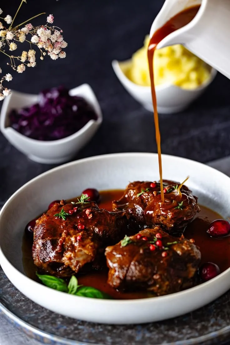 Braised Veal Cheeks - Super Tender!