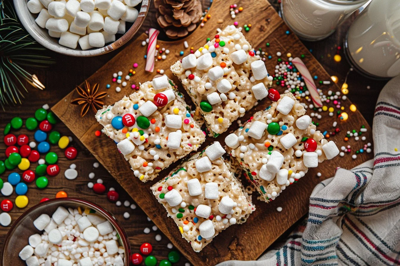 Christmas Rice Krispie Treats