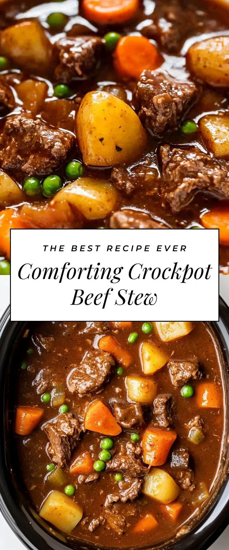 Comforting Crockpot Beef Stew