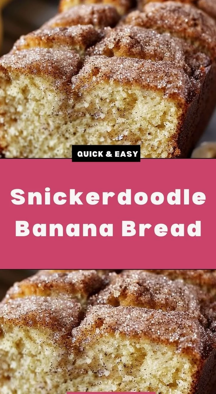 Snickerdoodle Banana Bread Recipe