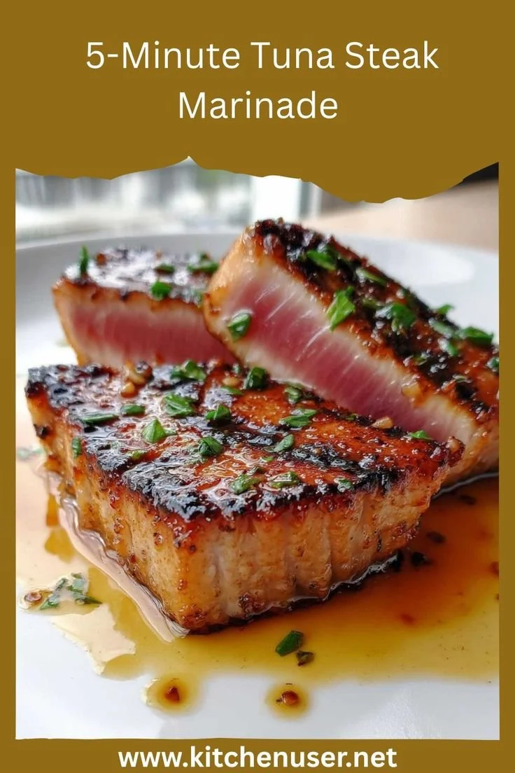 Amazing 5-Minute Marinade for Tuna Steak That Never Fails