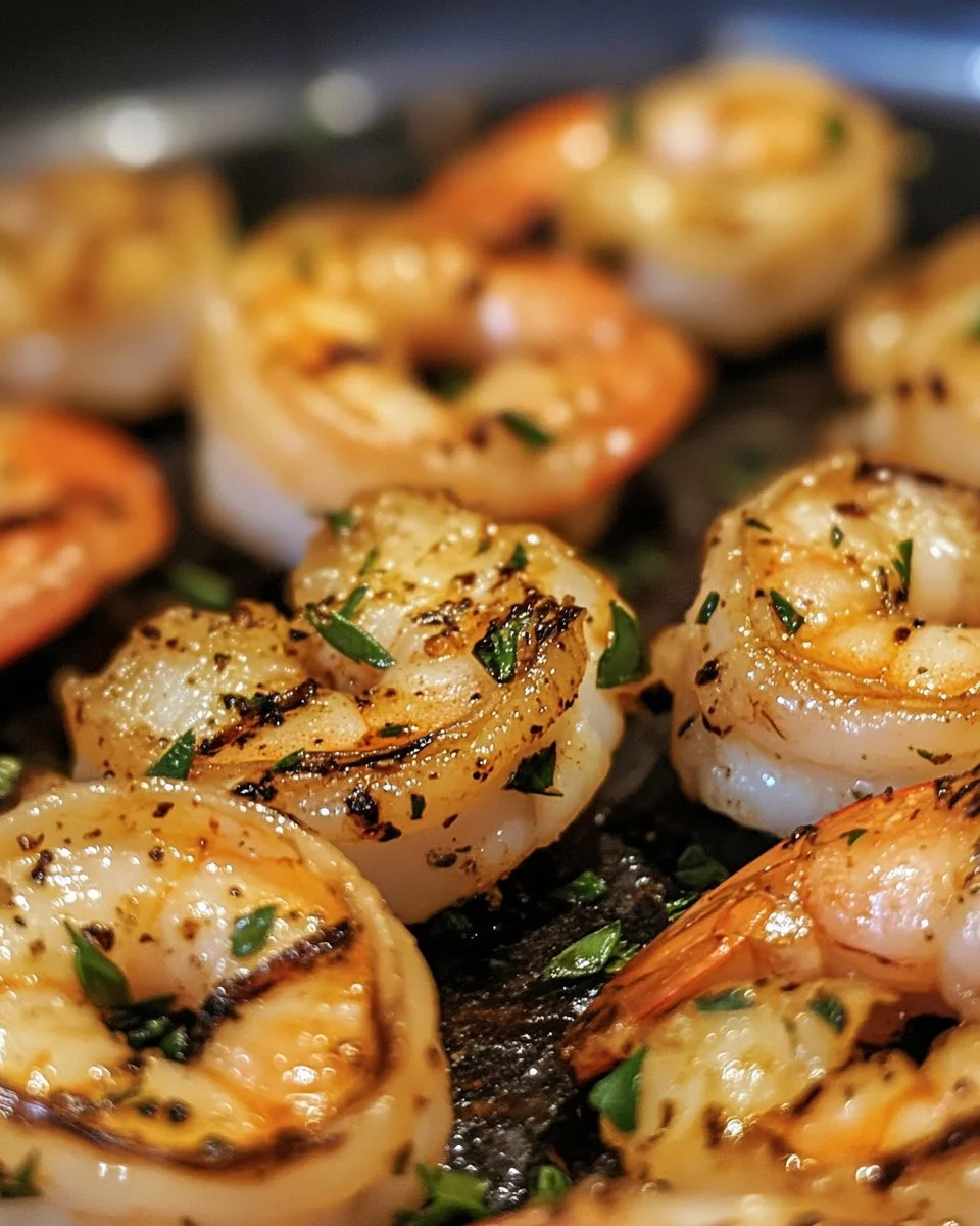 Grilled Garlic and Herb Shrimp
