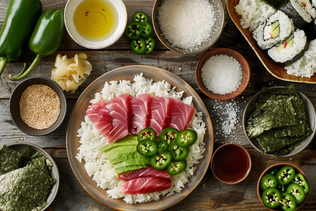 Spicy Tuna Crispy Rice Appetizer