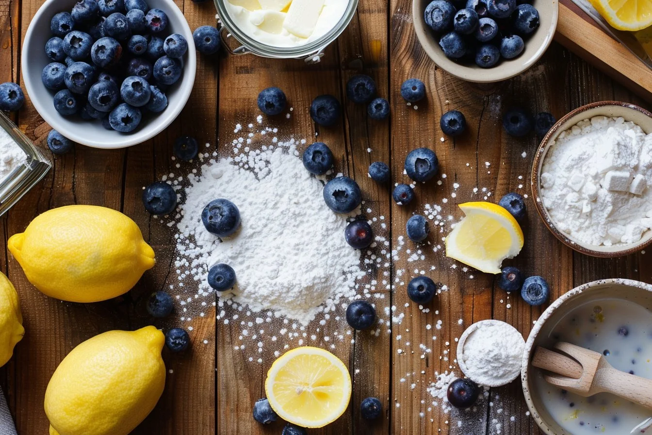 Blueberry and Lemon Loaf