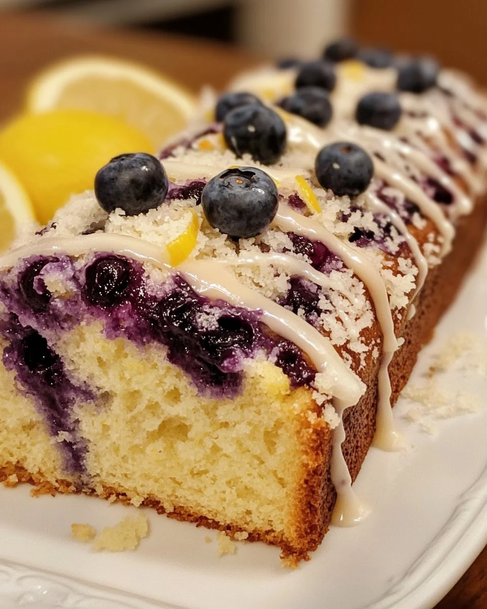 Blueberry and Lemon Loaf