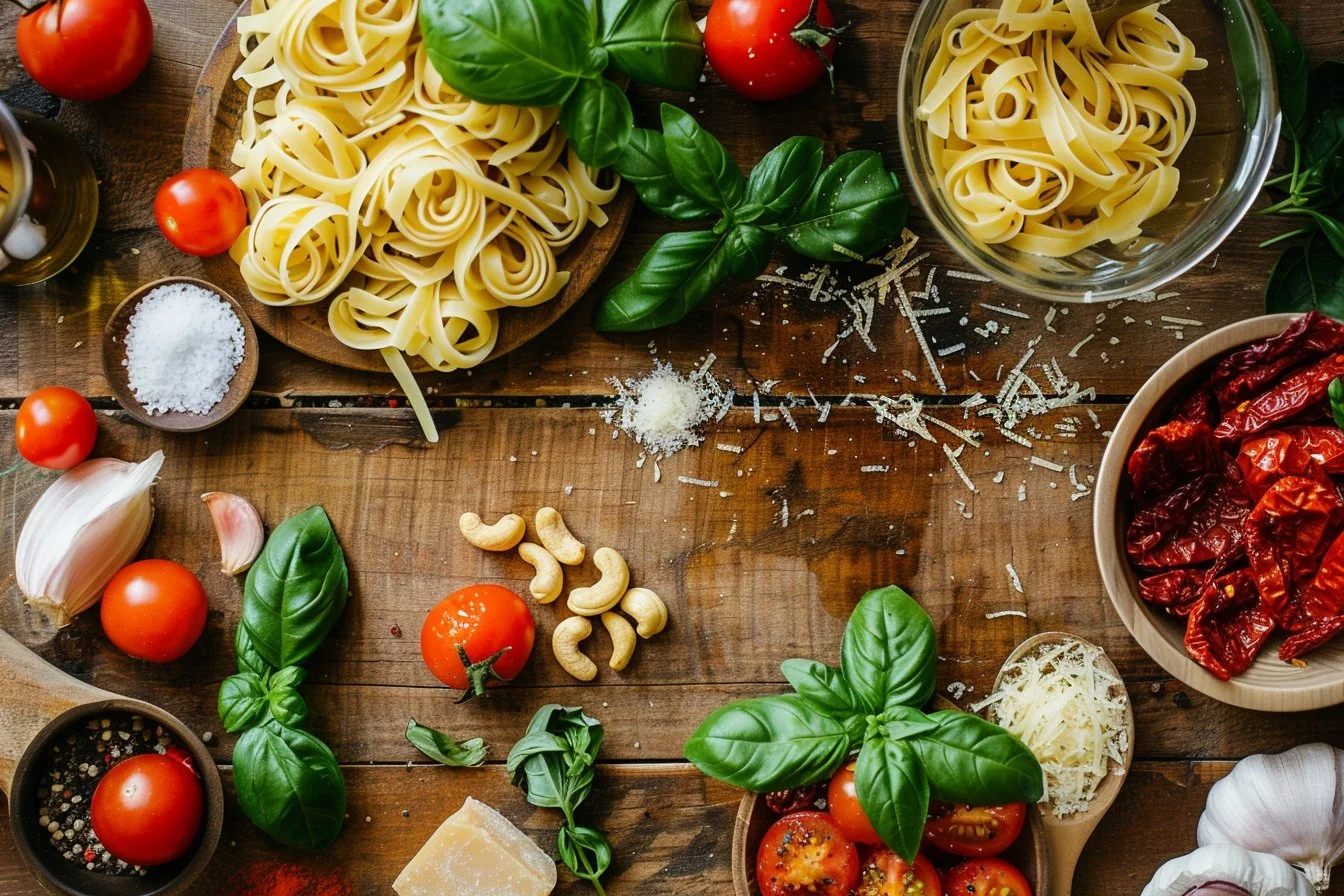 Creamy Vegan Sun-Dried Tomato Pasta
