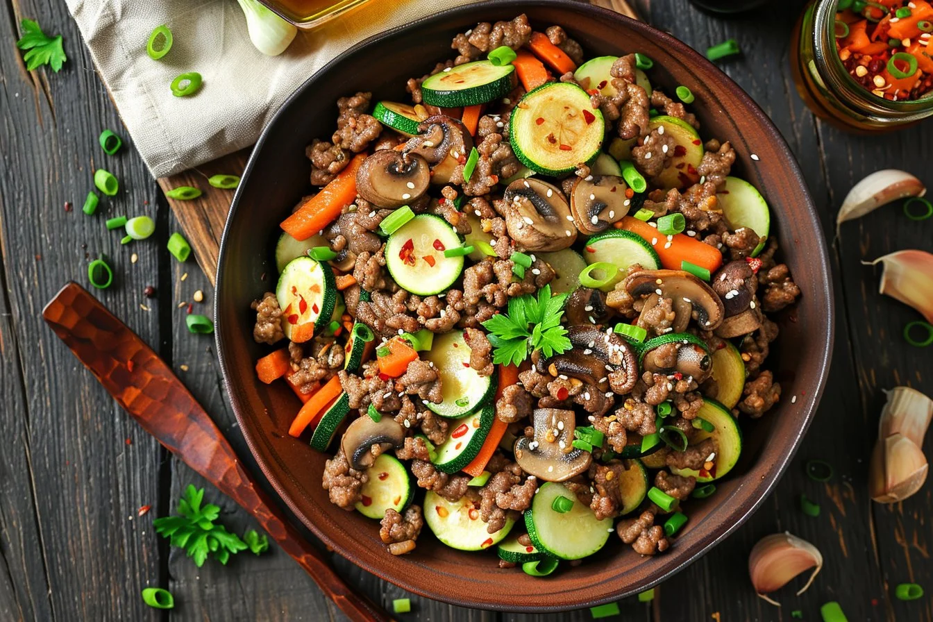 Easy Beef and Vegetable Skillet