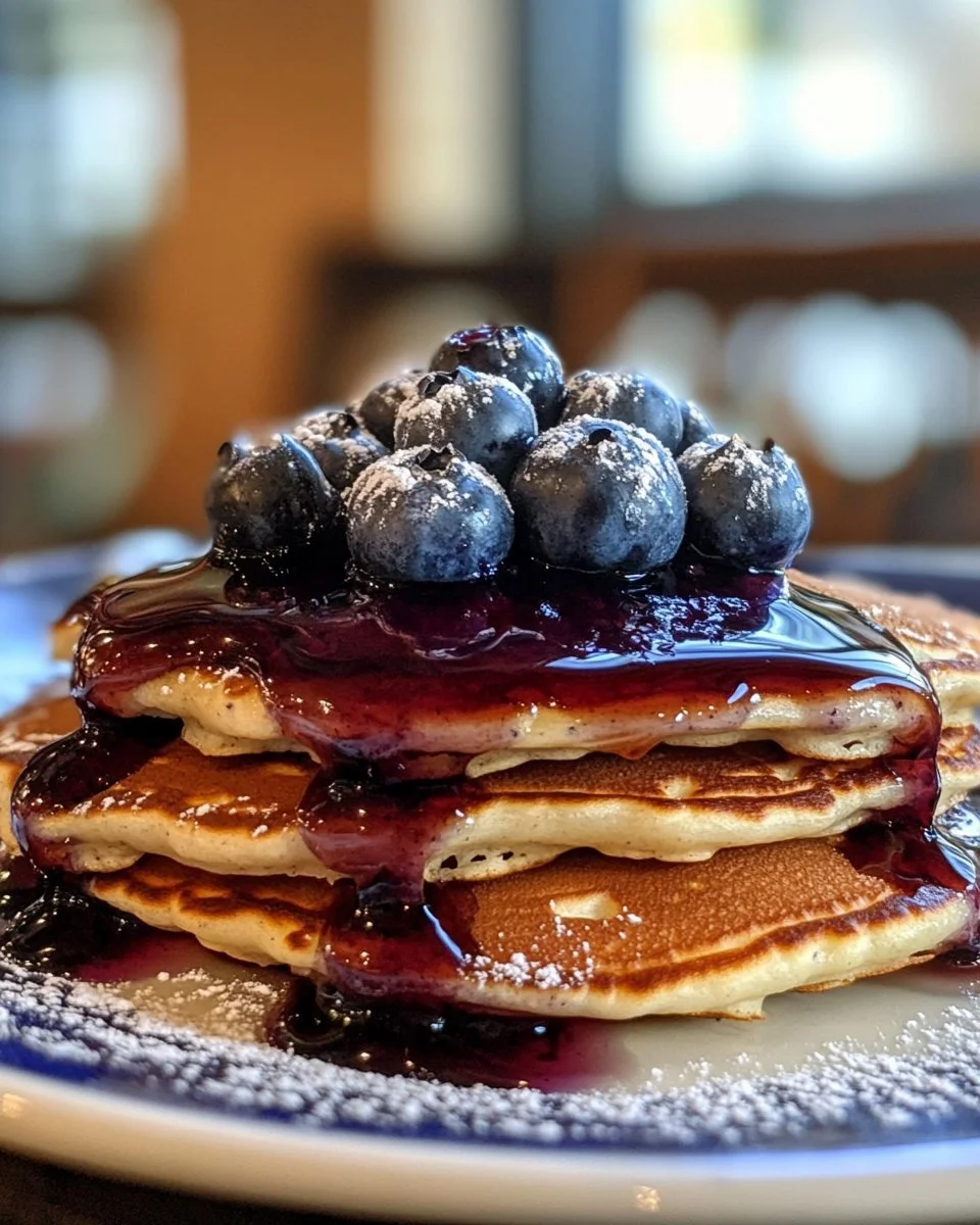 Easy Blueberry Pancakes
