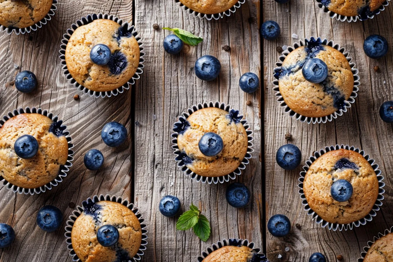 Gluten Free Blueberry Muffins