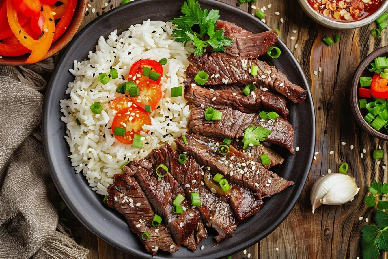 Korean BBQ Beef Bowls