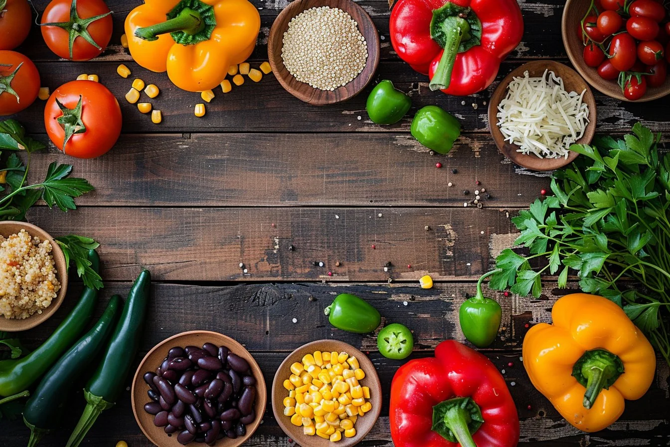 Mexican-Style Vegetarian Stuffed Peppers