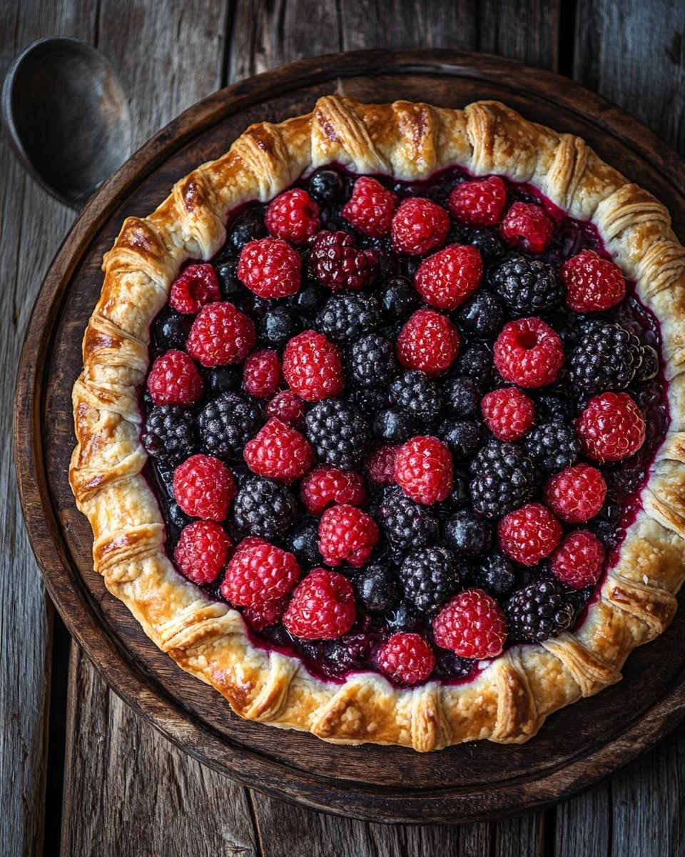 Mixed Berry Galette