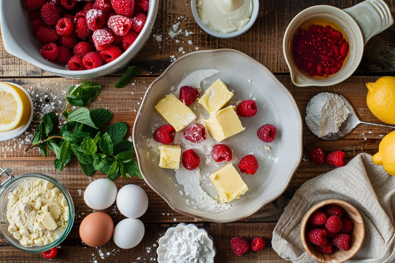 Raspberry Lemon Bars