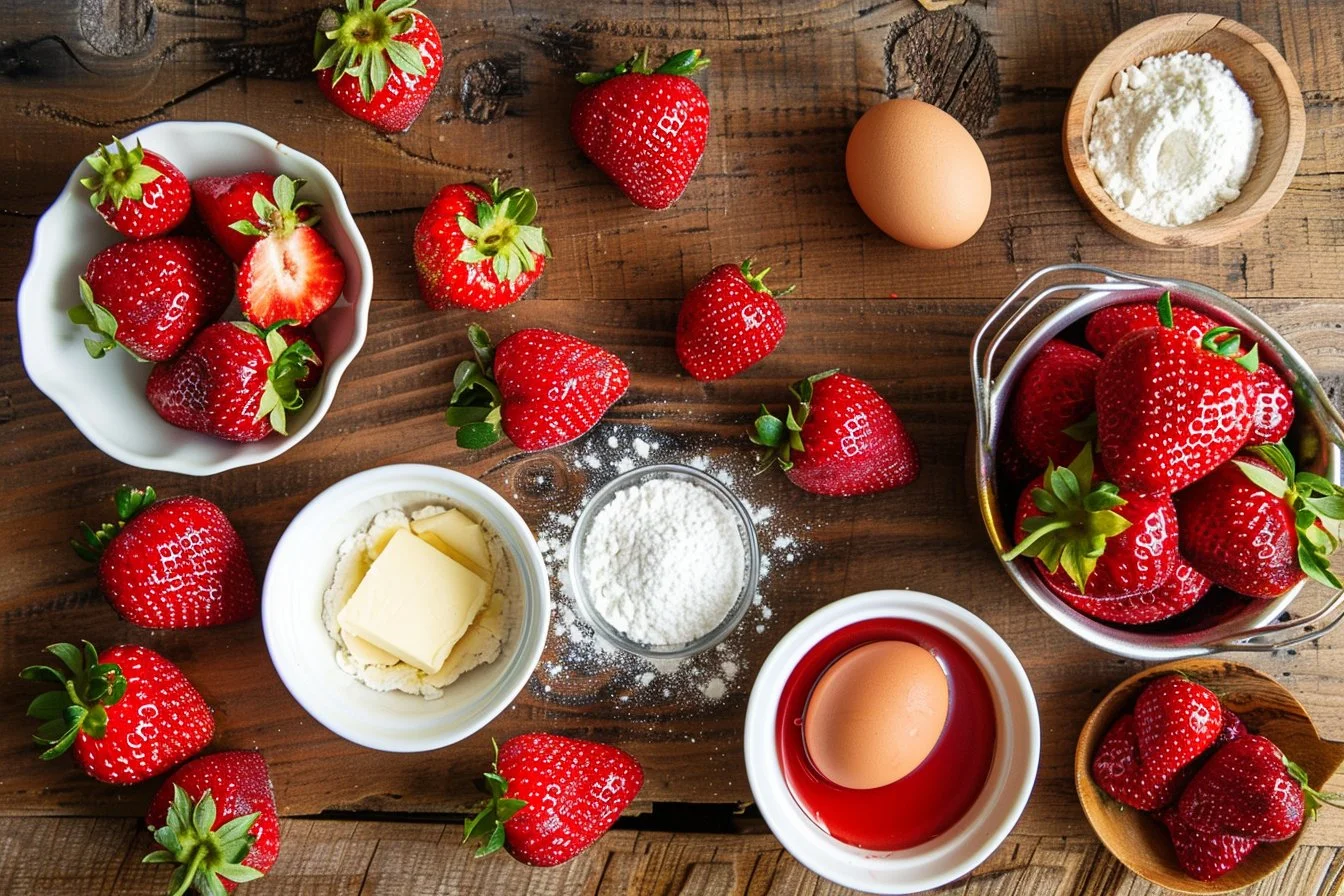 Strawberry Blondies {one bowl}