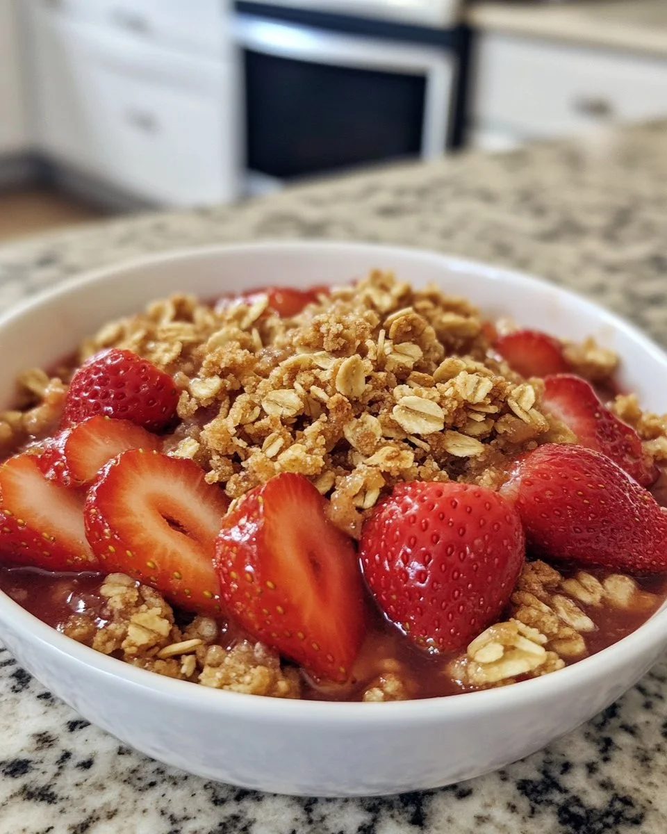 Strawberry Crisp Recipe