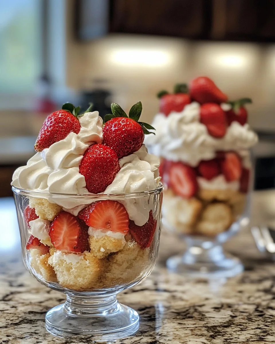 Strawberry Shortcake Parfaits