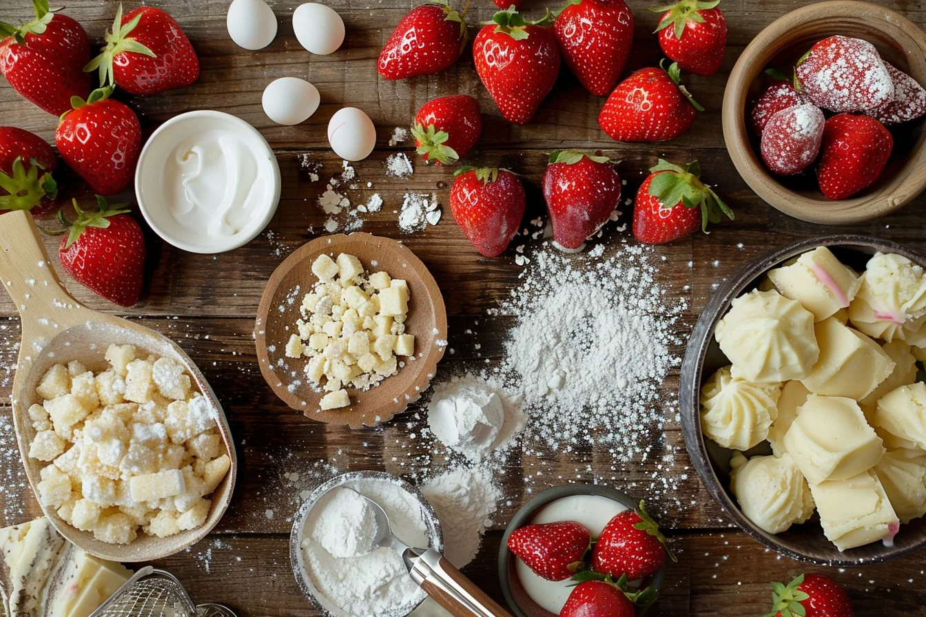 Strawberry Shortcake Truffles