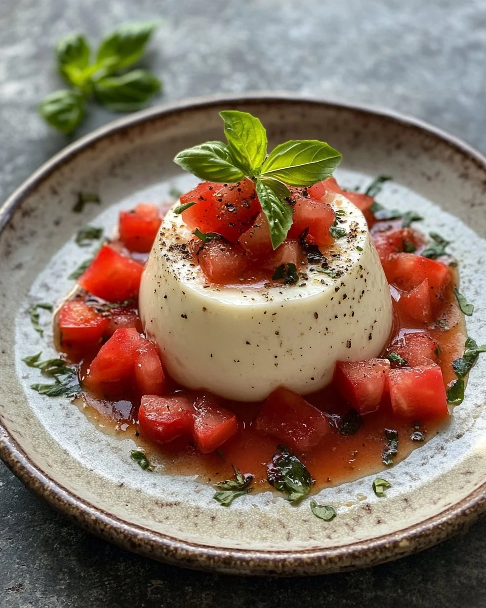 Ultimate Tomato Panna Cotta