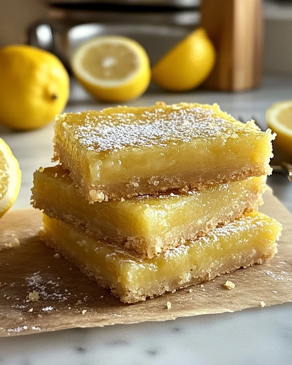 Delicious vegan lemon bars garnished with lemon zest on a white plate.