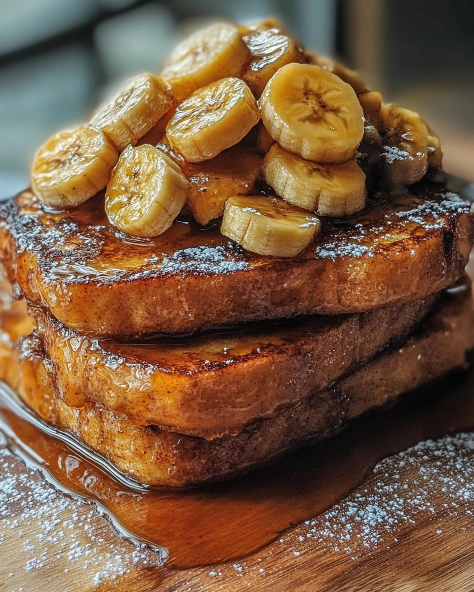 Bananas Foster French Toast