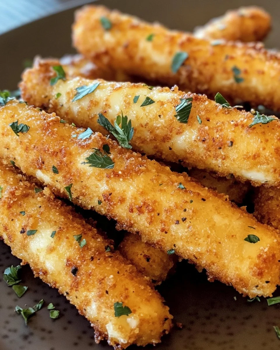Homemade Mozzarella Sticks