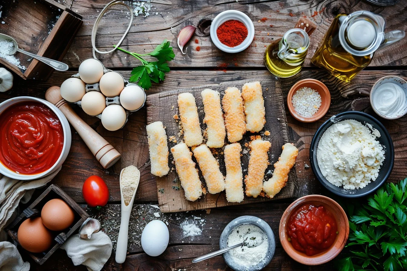 Homemade Mozzarella Sticks
