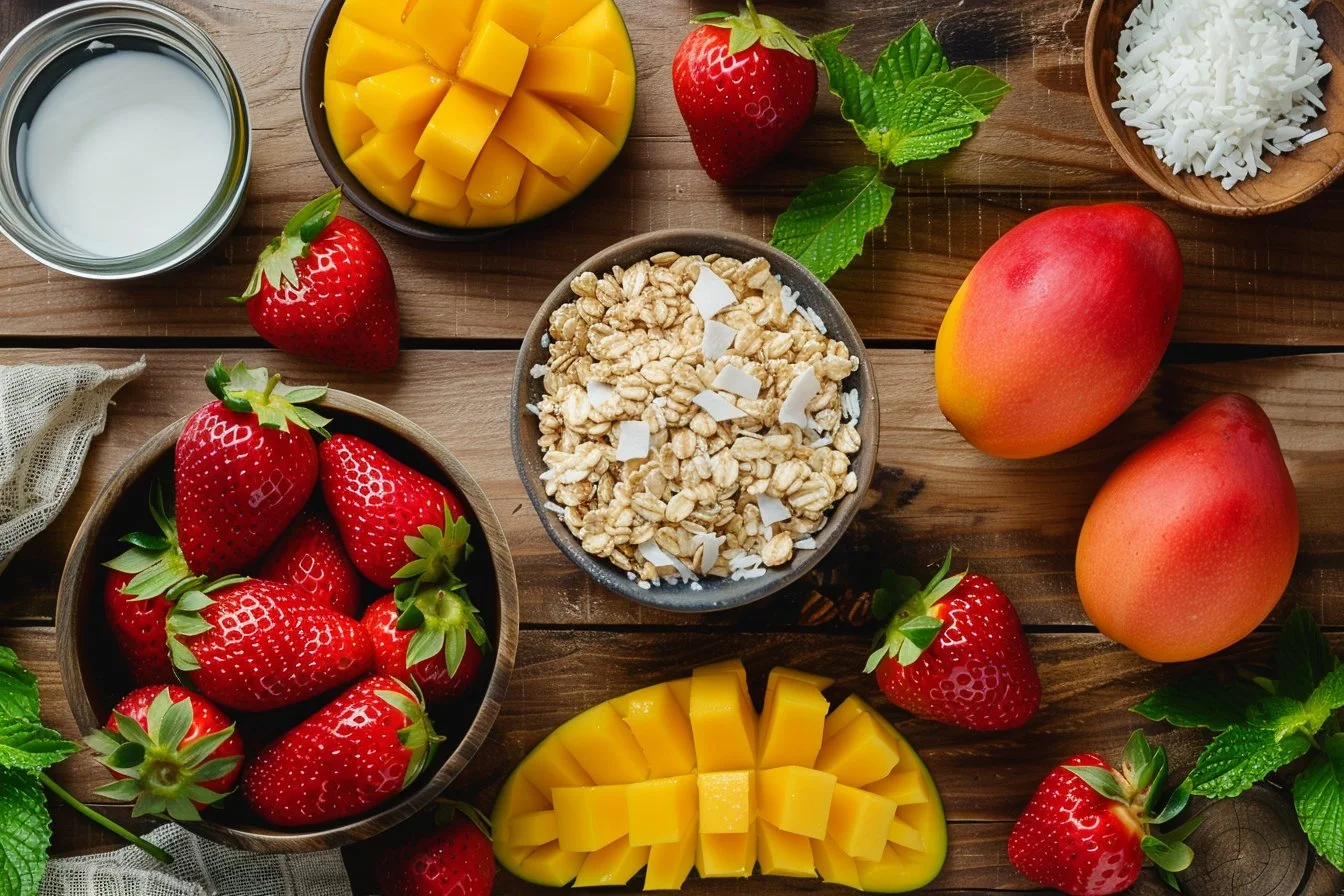 Strawberry Mango Smoothie